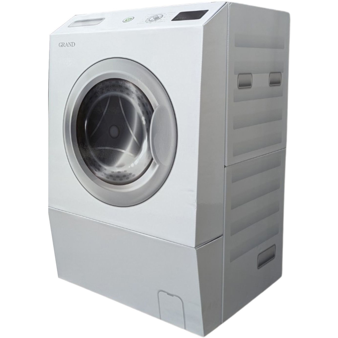 ドラム式洗濯機(新品)/ダンボール梱包未開封 宅配220サイズ】ドラム缶サイズの大型ダンボール箱 | 一人暮らし用の