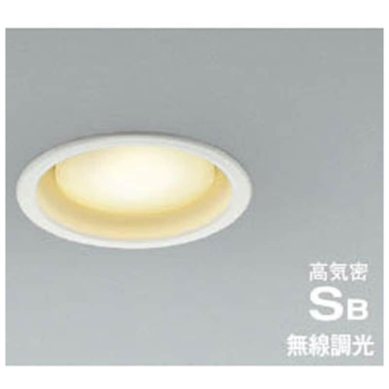AD1295W27 高気密SBダウンライト コイズミ Ra93 消費電力6.6W LEDランプLDF7 埋込穴Φ100mm  AD1295W27
