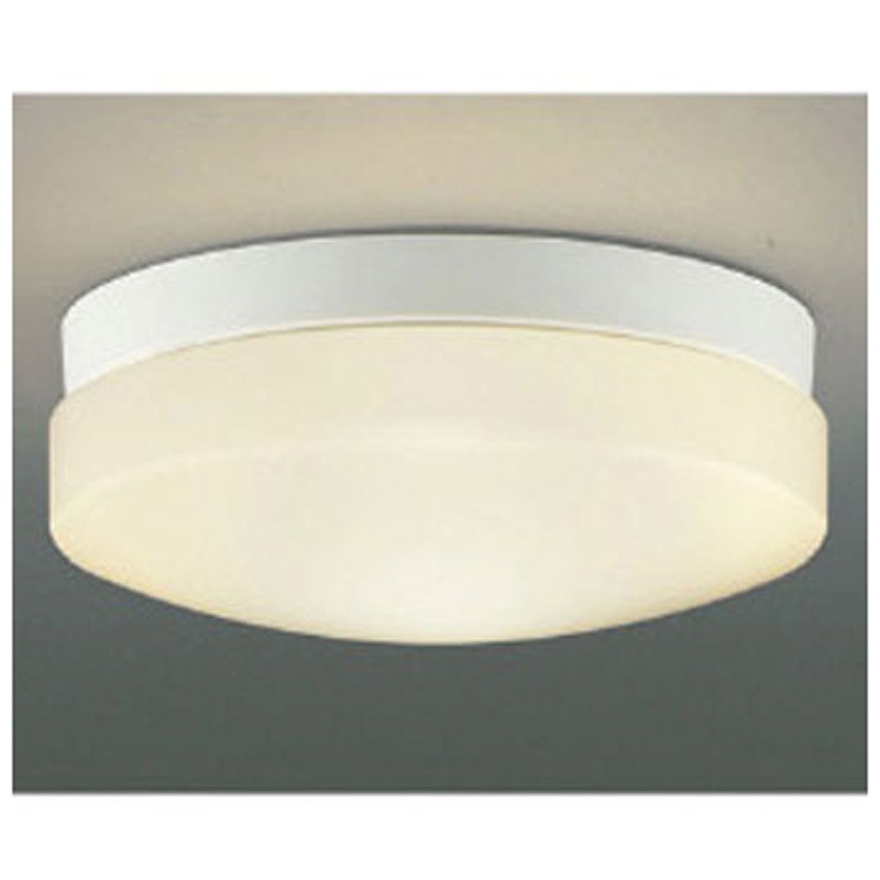 AU55990 防雨防湿型シーリング コイズミ Ra80 一般住宅用(営業用浴場使用不可)タイプ ランプLED電球40形相当×2 消費電力8.8W   AU55990