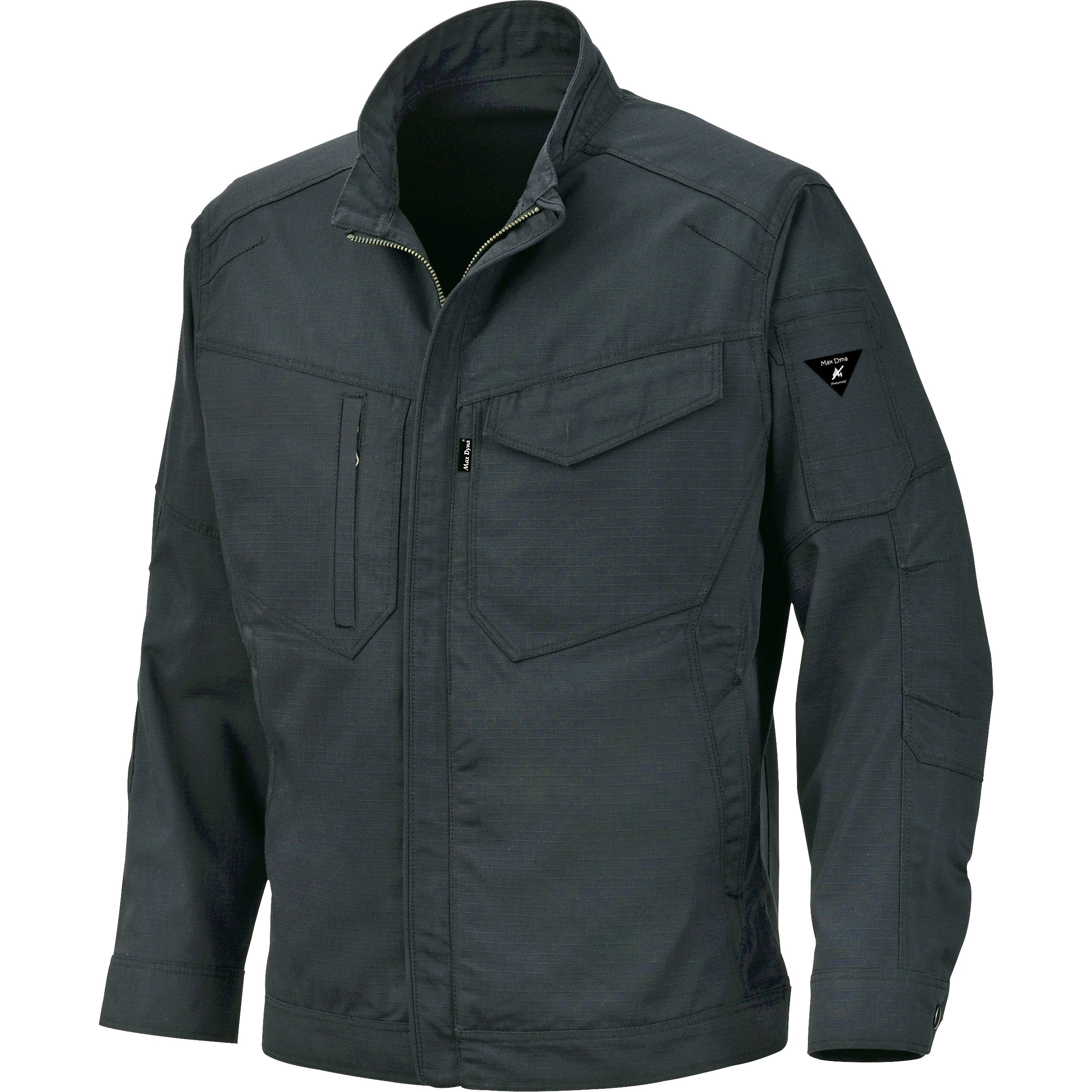 MD001 防炎ジャンパー MD001 Max Dyna 20/チャコール色 LL