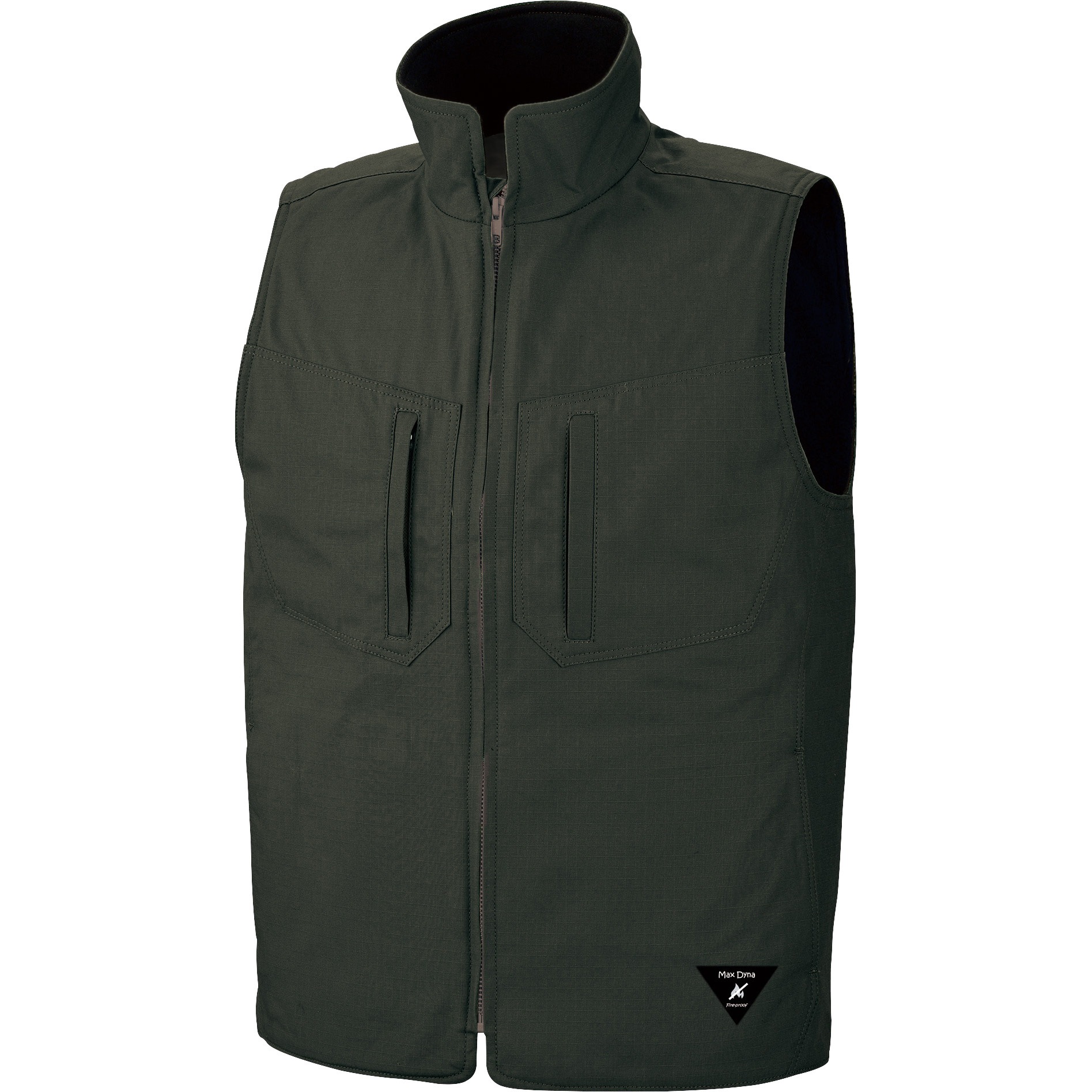 MD009 防炎防寒ベスト MD009 Max Dyna 45/オリーブ色 4L