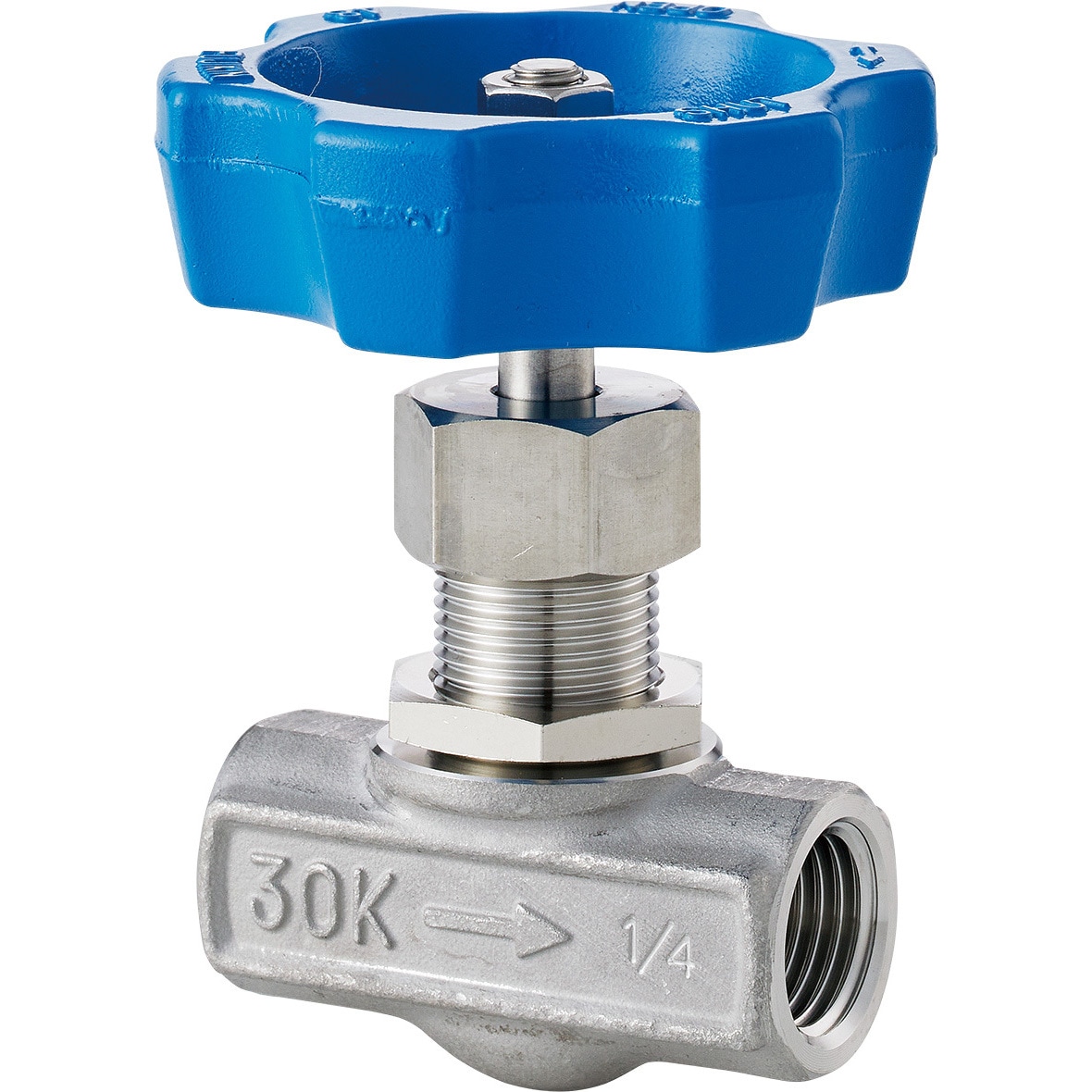 プリンページ US-13PB-R 手動グローブタイプニードルバルブ フジキン 材質