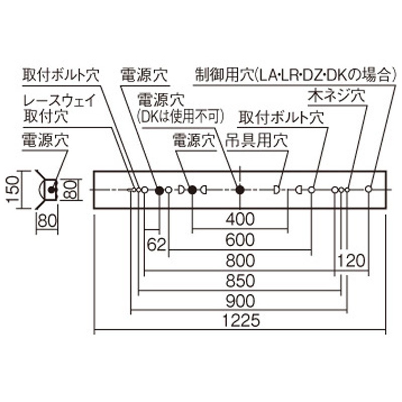 XFX469KELLR9 リニューアル用 天井直付型 40形 一体型LEDベースライト 連続調光型調光タイプ(ライコン別売) 反射笠付型 1台 Panasonic(パナソニック) 【通販モノタロウ】