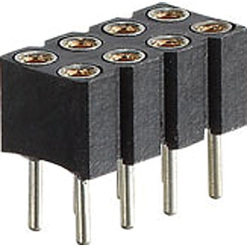FRS-22028-06 ピンヘッダー(ソケット) FRS-22028-00ストレート(2列) 1袋(10個) 廣杉計器 【通販モノタロウ】