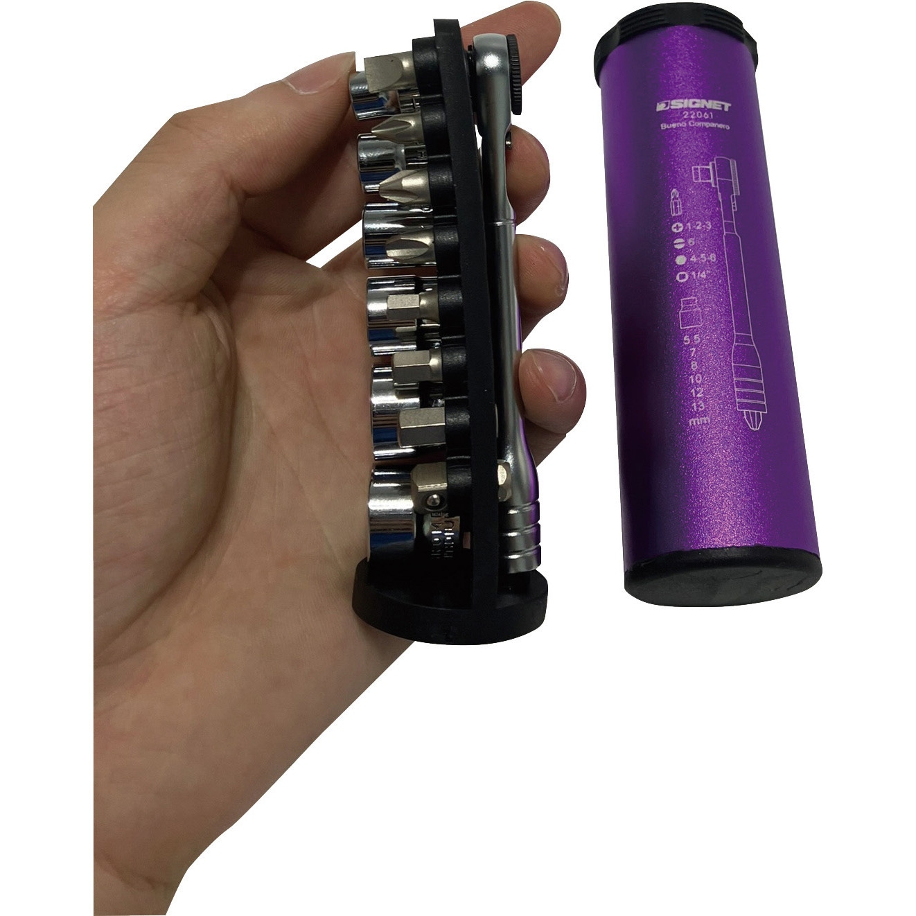 22061 ミニラチェマルチソケット&ビットセット 1セット SIGNET