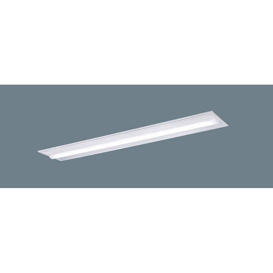 XFX440THVLE9 一体型LEDベースライト 下面開放型 天井埋込型 40形 省エネタイプ 4000lm 幅250 非調光 Panasonic(パナソニック) 20.9W 3500K 温白色 長さ1251mm 1台 XFX440THVLE9