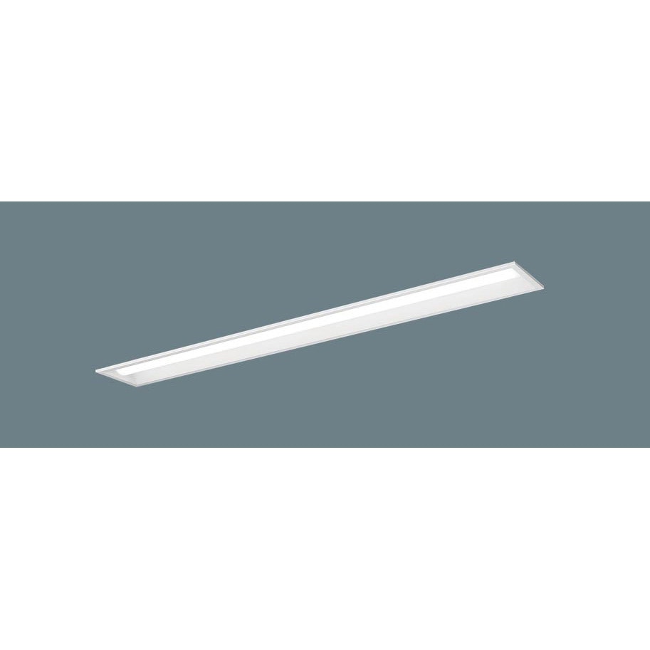 XFX440PEDLE9 一体型LEDベースライト 下面開放型 天井埋込型 40形 一般タイプ 4000lm 幅170 非調光 Panasonic(パナソニック) 25W 6500K 昼光色 長さ1254mm 1台 XFX440PEDLE9