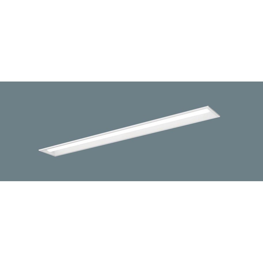 XFX460PEDLE9 一体型LEDベースライト 下面開放型 天井埋込型 40形 一般タイプ 6900lm 幅170 非調光 Panasonic(パナソニック) 43.1W 3000K 電球色 長さ1254mm 1台 XFX460PEDLE9