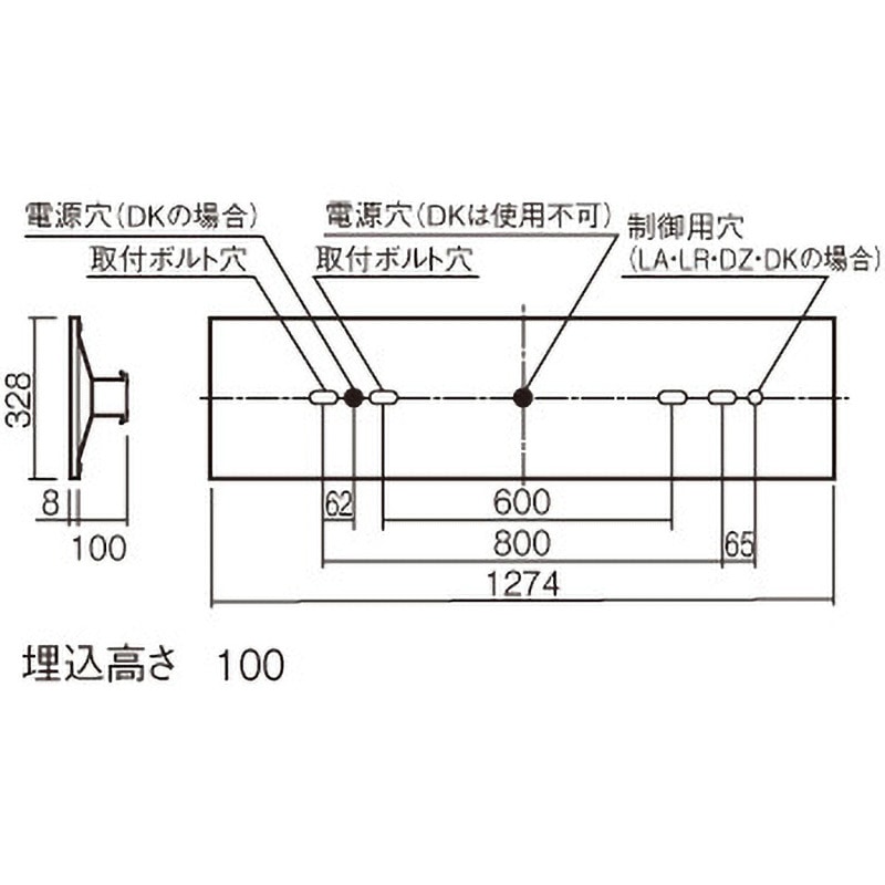 パナソニック iDシリーズ ベースライト 40形 ウォールウォッシャー LED 白色 PiPit調光 XLX450WEWTRZ9 (XLX450WEWZRZ9 後継品) パナソニック iDシリーズ ベースライト 40形 ウォールウォッシャー LED