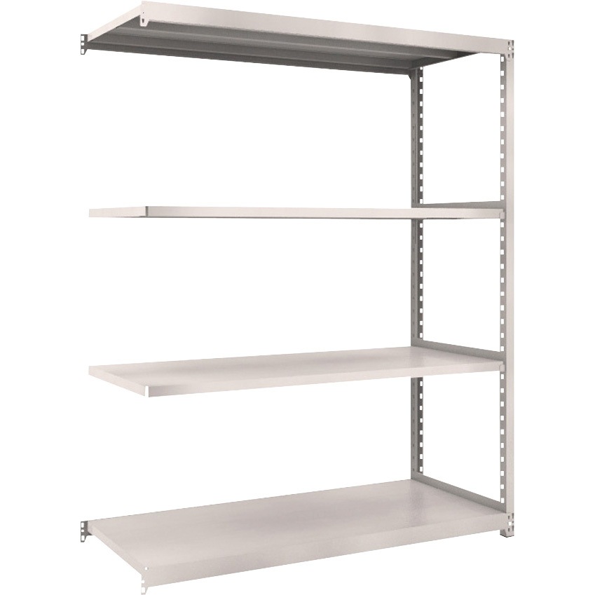 M2-6594B 軽中量ボルトレス棚”M2型”(200kgタイプ、高さ1800mm、4段タイプ) 連結型(高さ1800mm 棚段数4段タイプ) TRUSCO 1セット(1台) M2-6594B