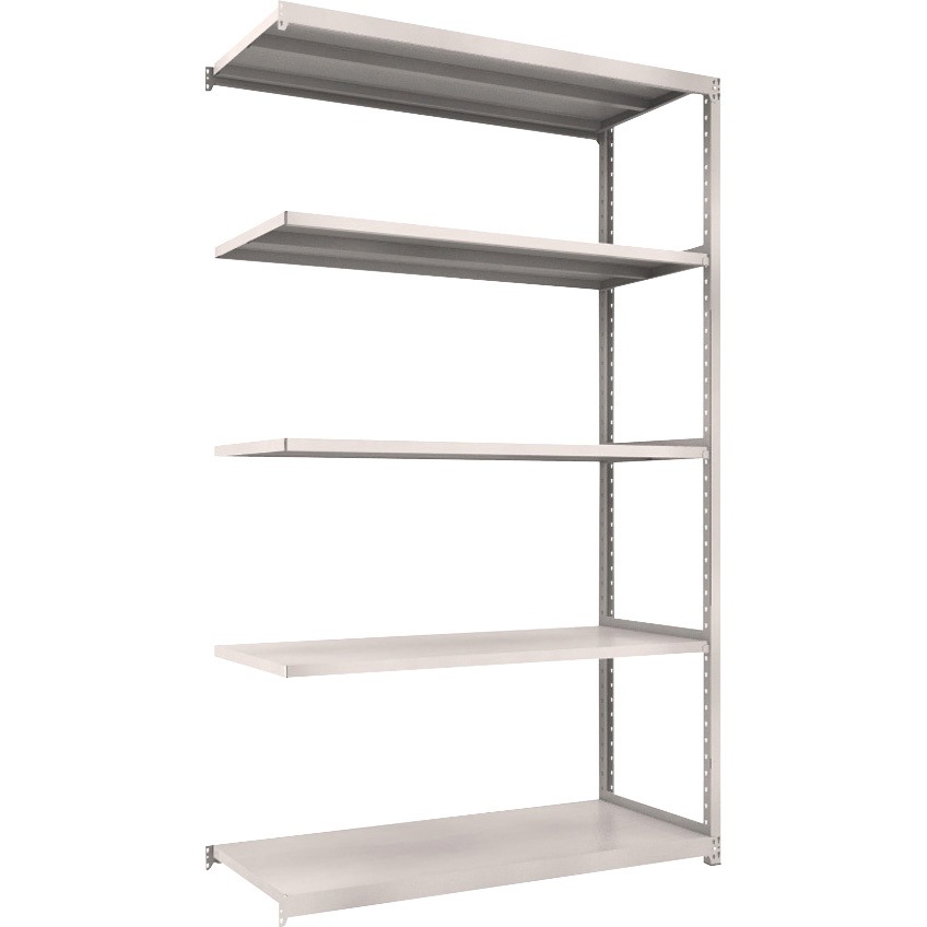 M2-8595B 軽中量ボルトレス棚”M2型”(200kgタイプ、高さ2400mm、5段タイプ) 連結型(高さ2400mm 棚段数5段タイプ) TRUSCO 1セット(1台) M2-8595B