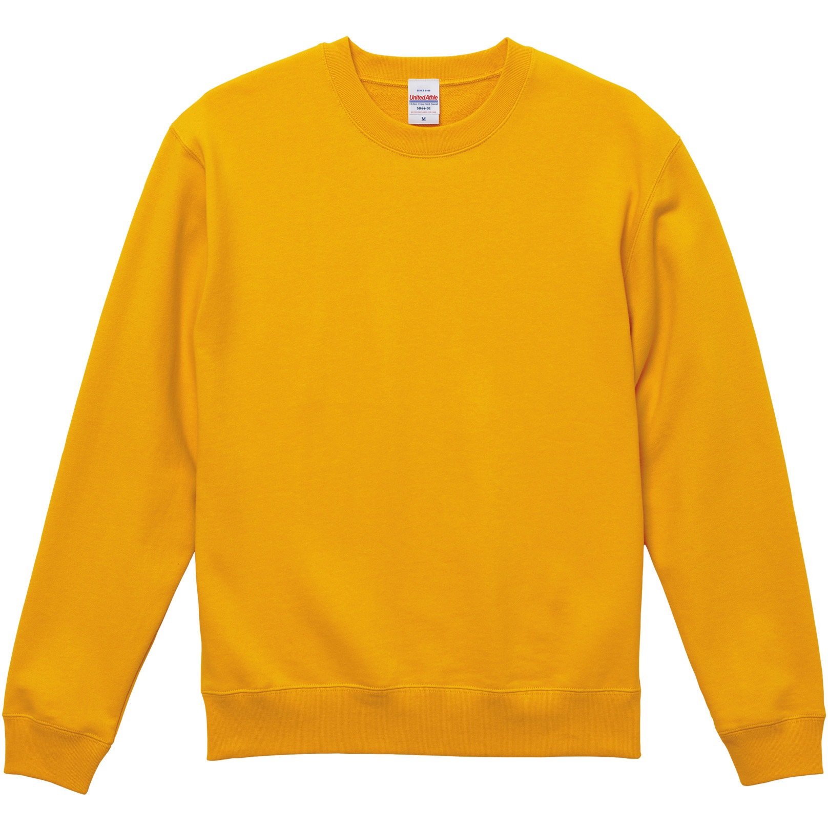 BOATHOUSE 未使用品　黄色　スウェット 10．0oz クルーネック スウェット（裏パイル）＜アダルト