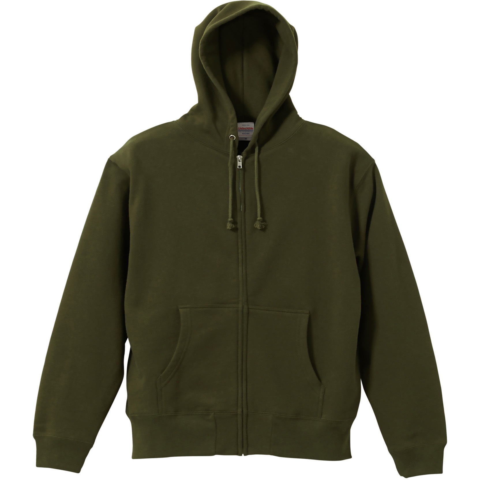5213‐01 10.0オンス スウェット フルジップパーカ ユナイテッドアスレ 混率綿100(裏パイル)% サイズXXL袖丈63cm