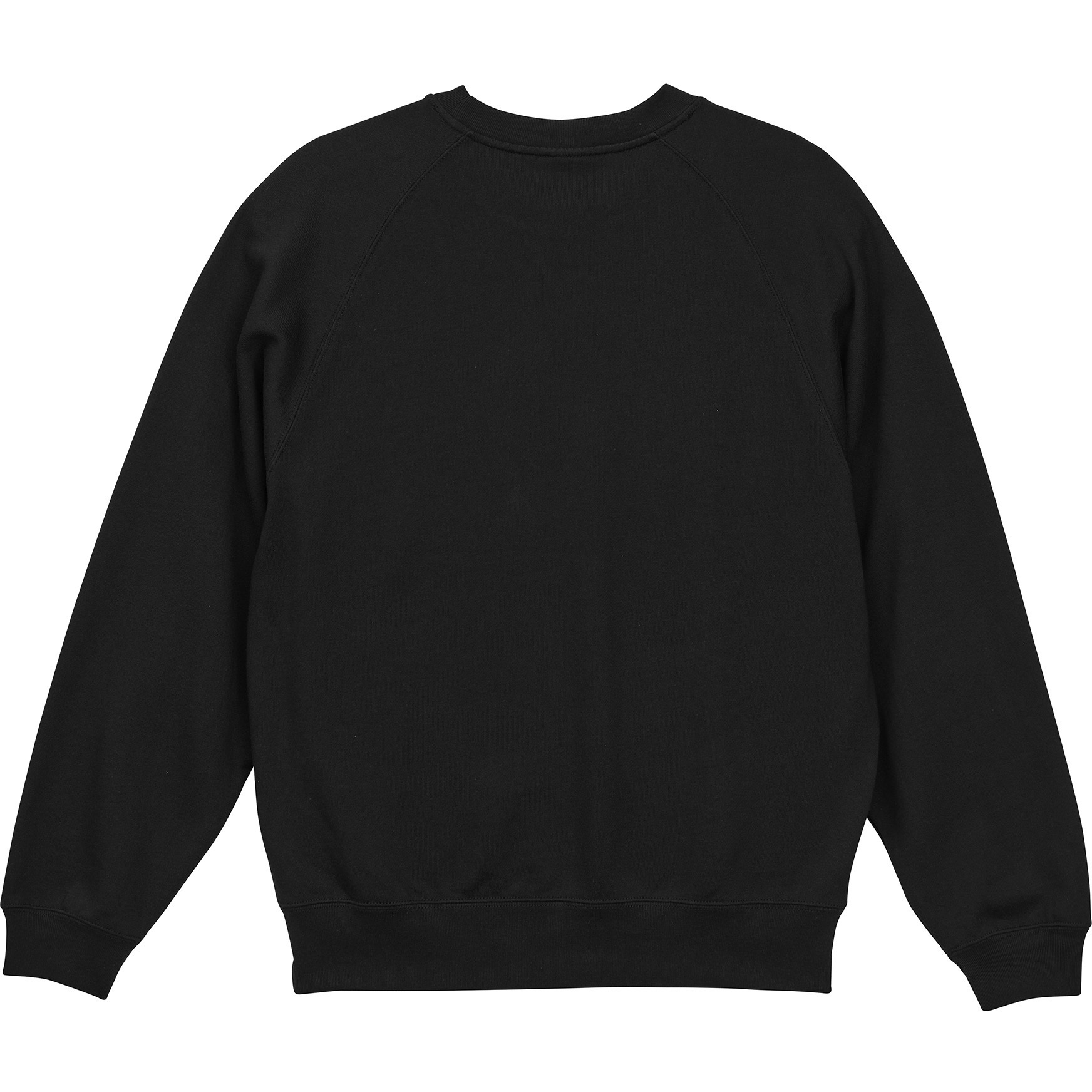 5242‐01 10．0オンス ラグランスリーブ クルーネックスウェット 裏