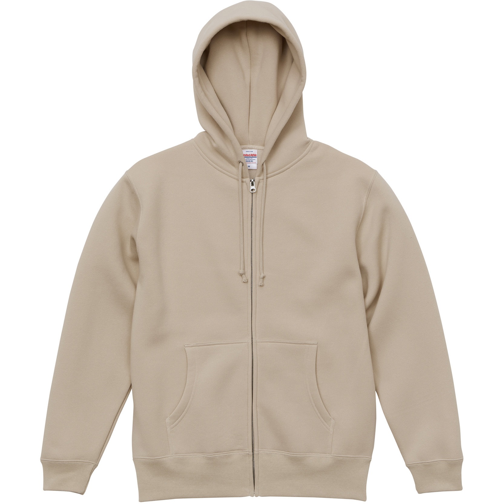 5620‐01 10．0オンス T/Cスウェット フルジップパーカ 裏起毛 ユナイテッドアスレ サイズXXL袖丈63cm