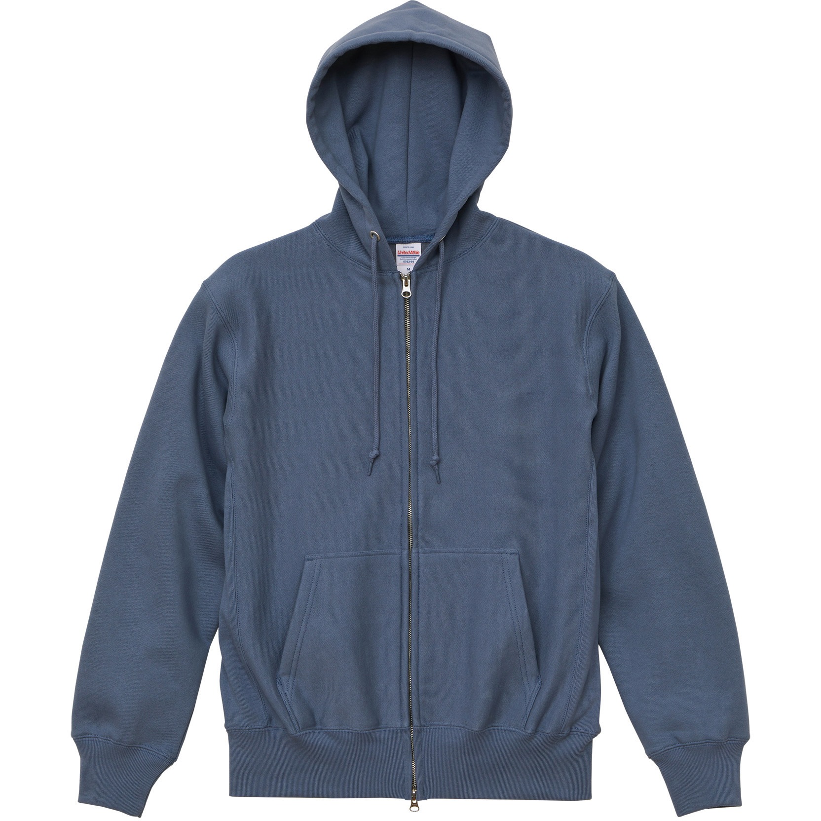 5762‐01 12．0オンス ヘビーウェイト スウェット フルジップパーカ 裏起毛 ユナイテッドアスレ サイズXXL袖丈64cm