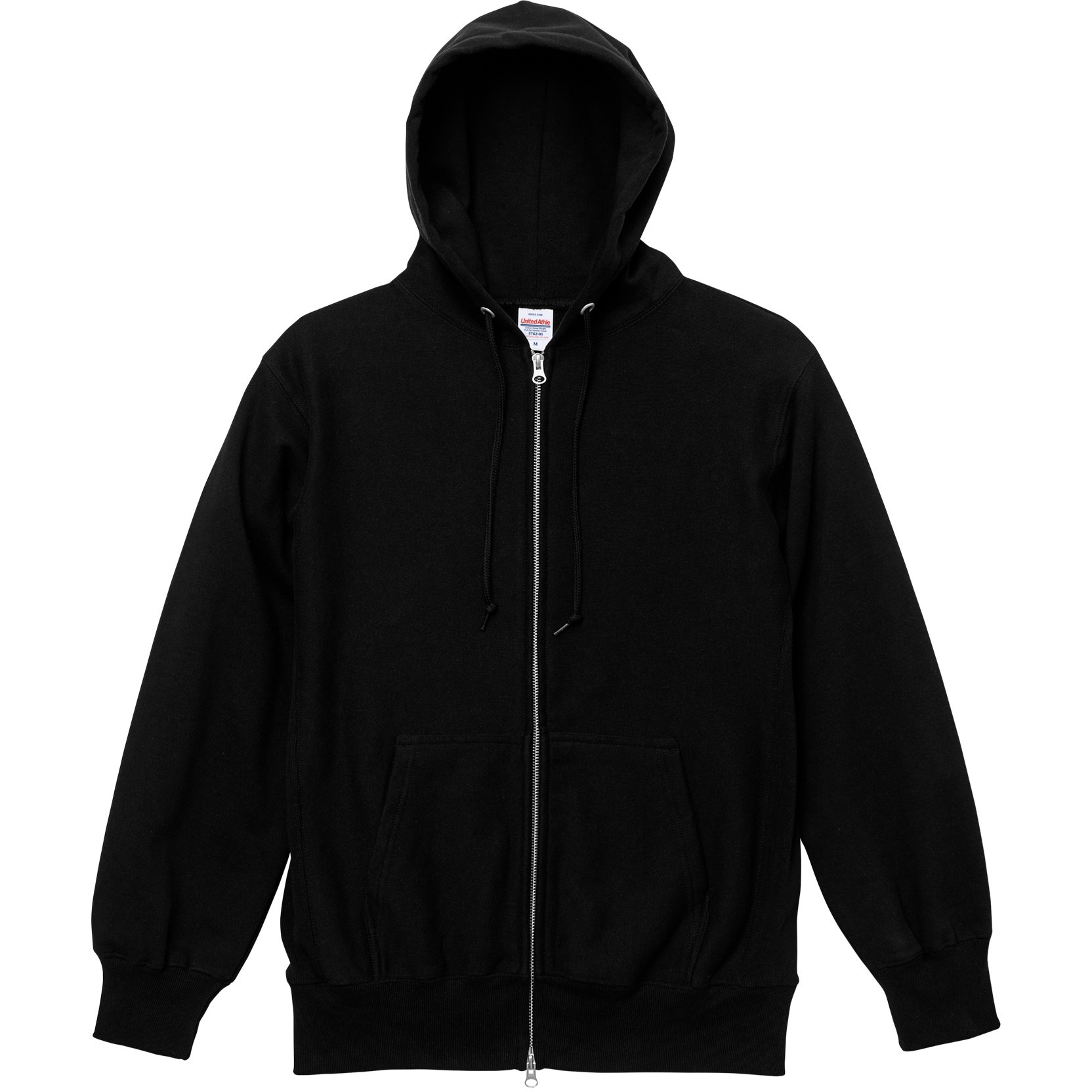 5762‐01 12．0オンス ヘビーウェイト スウェット フルジップパーカ 裏起毛 ユナイテッドアスレ サイズXXL袖丈64cm