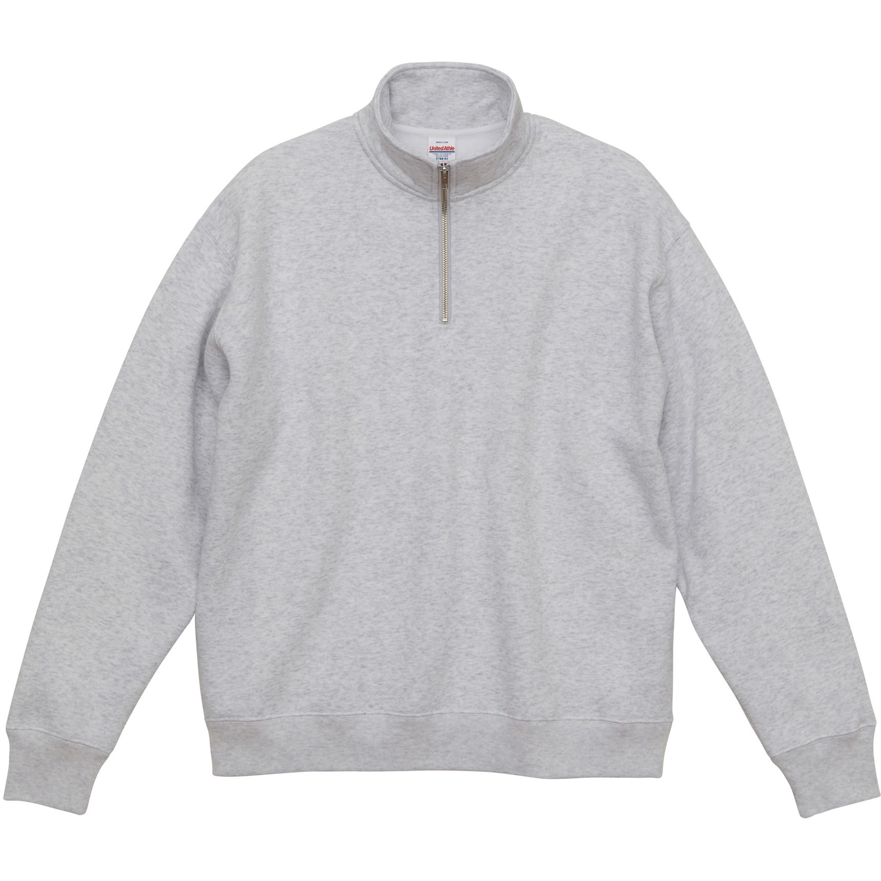 5788‐01 10．0オンス T/Cルーズフィット ハーフジップ スウェット 裏 