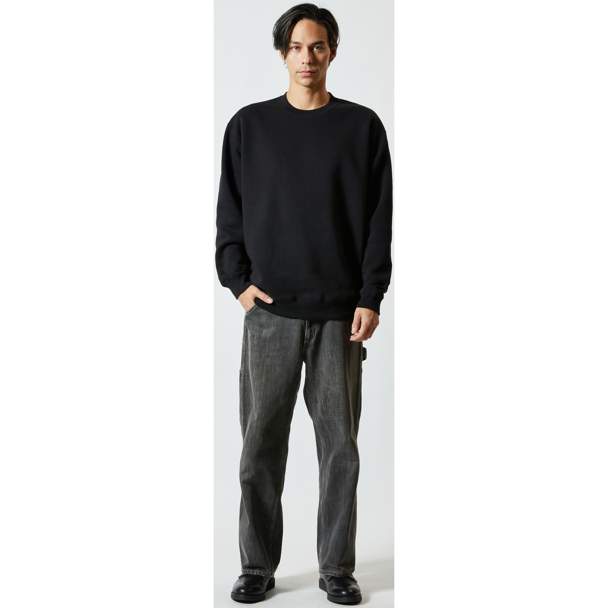 5928‐01 10．0オンス T/Cクルーネック スウェット 裏起毛 ユナイテッド