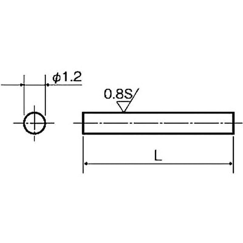 SRU-1220 メカニカルパーツ(SUS304 精密シャフト) SRU-1200(Φ1.2 SRU-1220 メカニカルパーツ(SUS304 精密シャフト) SRU-1200(Φ1.2