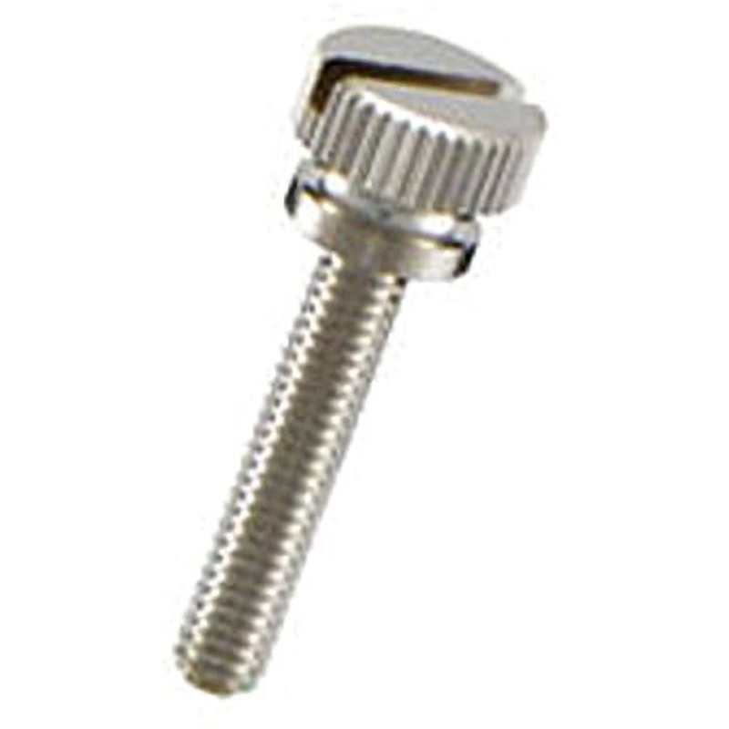 NB-430PB ローレットツマミ・ナット(黄銅ローレットツマミ) NB-400Bシリーズ(M=4 ピッチ0.7) 廣杉計器 おねじ(段付) 取付長30mm 1袋(50個) NB-430PB