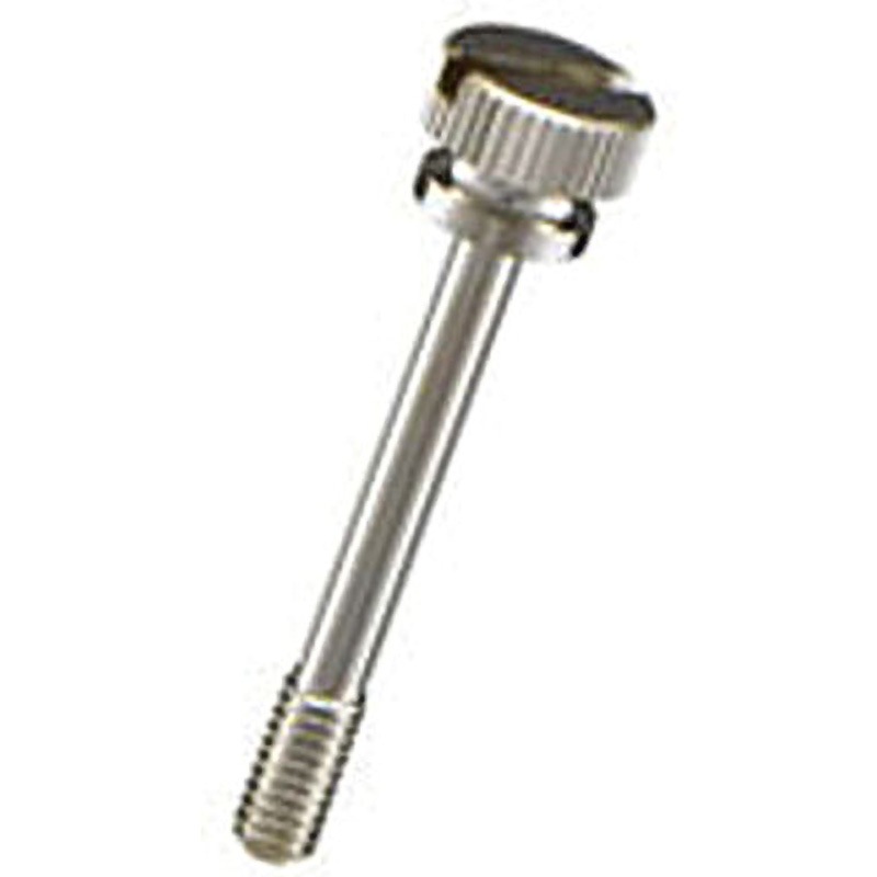 NB-420JE ローレットツマミ・ナット(黄銅ローレットツマミ) NB-400Eシリーズ(M=4 ピッチ0.7) 廣杉計器 おねじ(段付) 取付長20mm 1袋(50個) NB-420JE