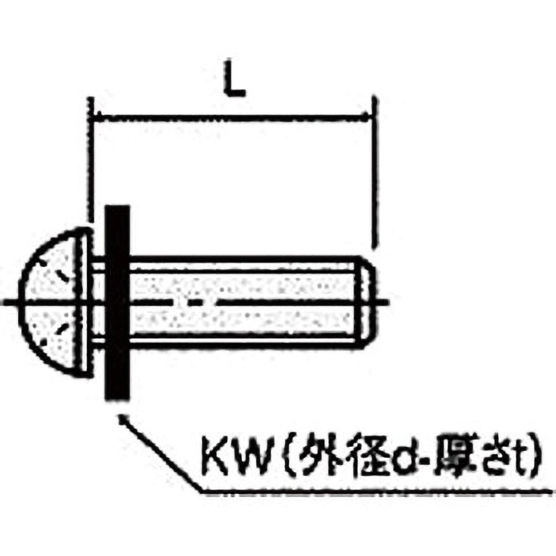 PS-2608-T 樹脂ネジ(PPS小ネジ) PS-0000-Tセットナベ小ネジ 廣杉