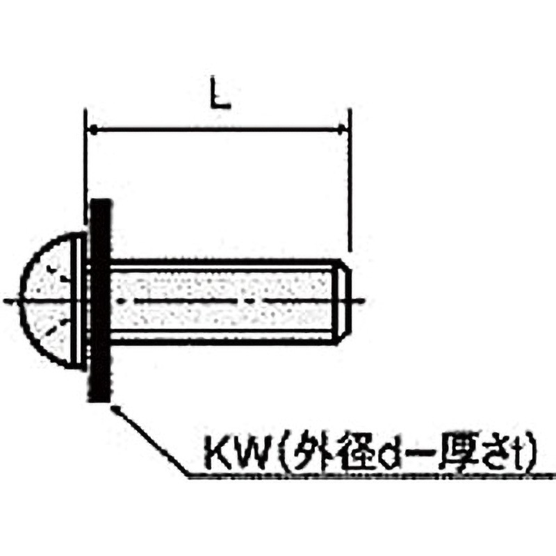 N-0308-N 樹脂ネジ(ナイロン小ネジ) N-0000-Nセットナベ小ネジ 廣杉