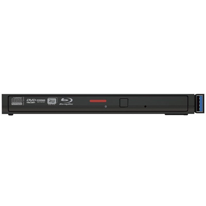 BRXL-PTV6U3-BKB USB3.2(Gen1)対応 ポータブルBDドライブ 書込ソフト