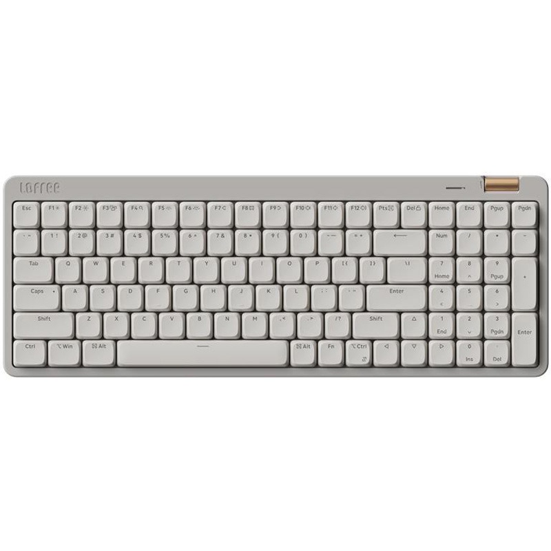 oe922g Flow Lite メカニカルキーボード 100キー Lofree 接続方式Bluetooth&有線&2.4Ghz ビンテージグレー色