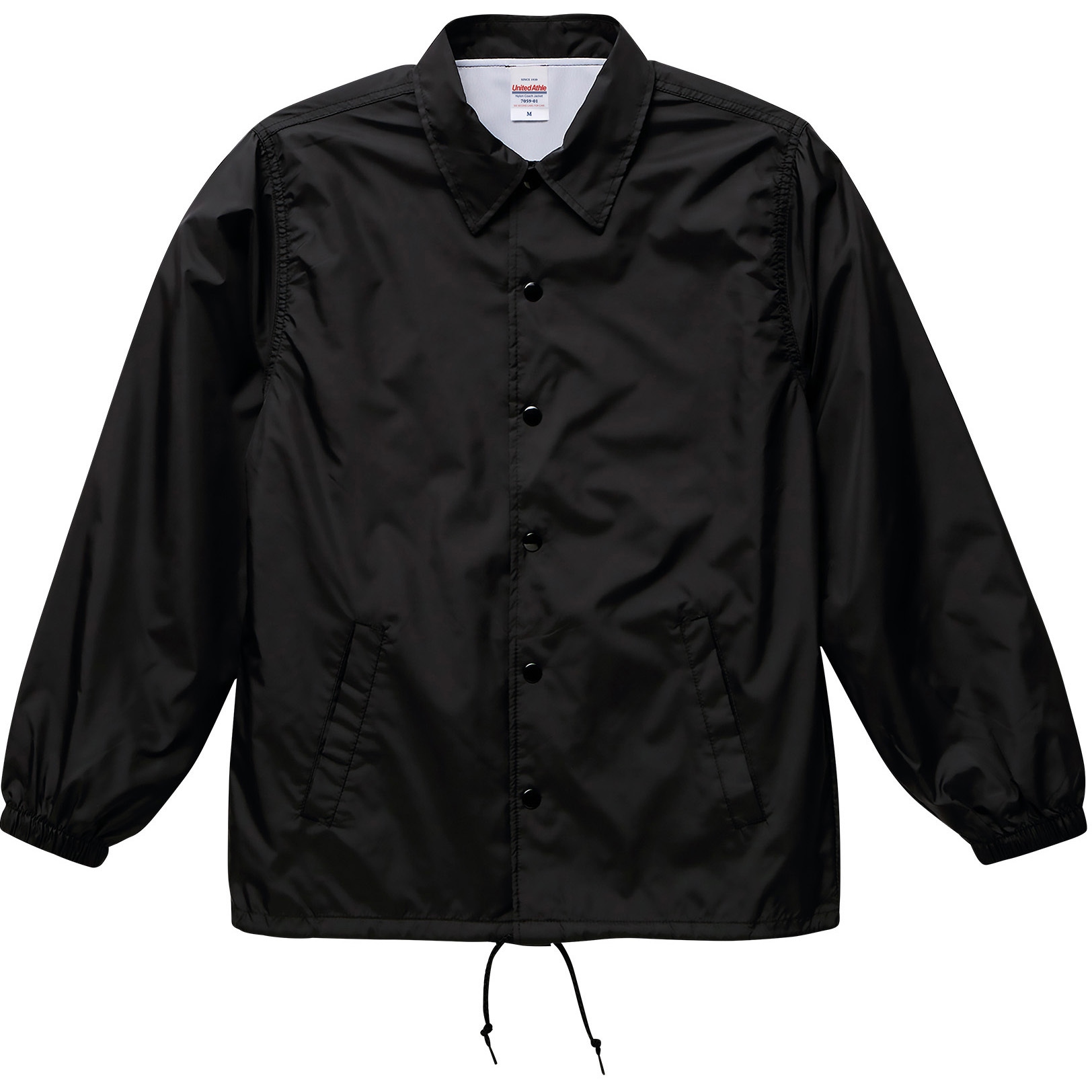 7059‐01 ナイロン コーチ ジャケット(裏地付き) ユナイテッドアスレ 撥