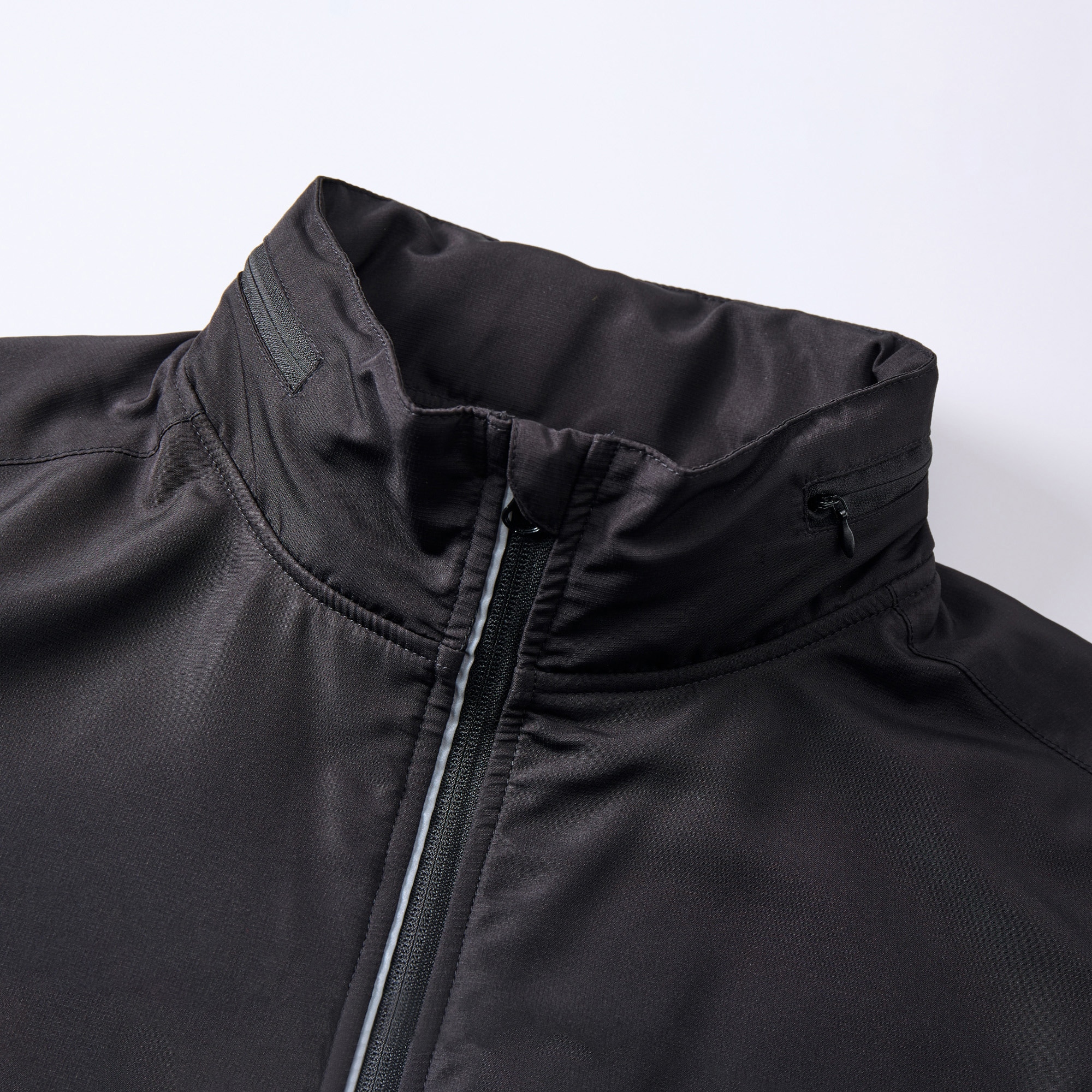 7069‐01 マイクロリップストップ フードイン ジャケット(裏フリース