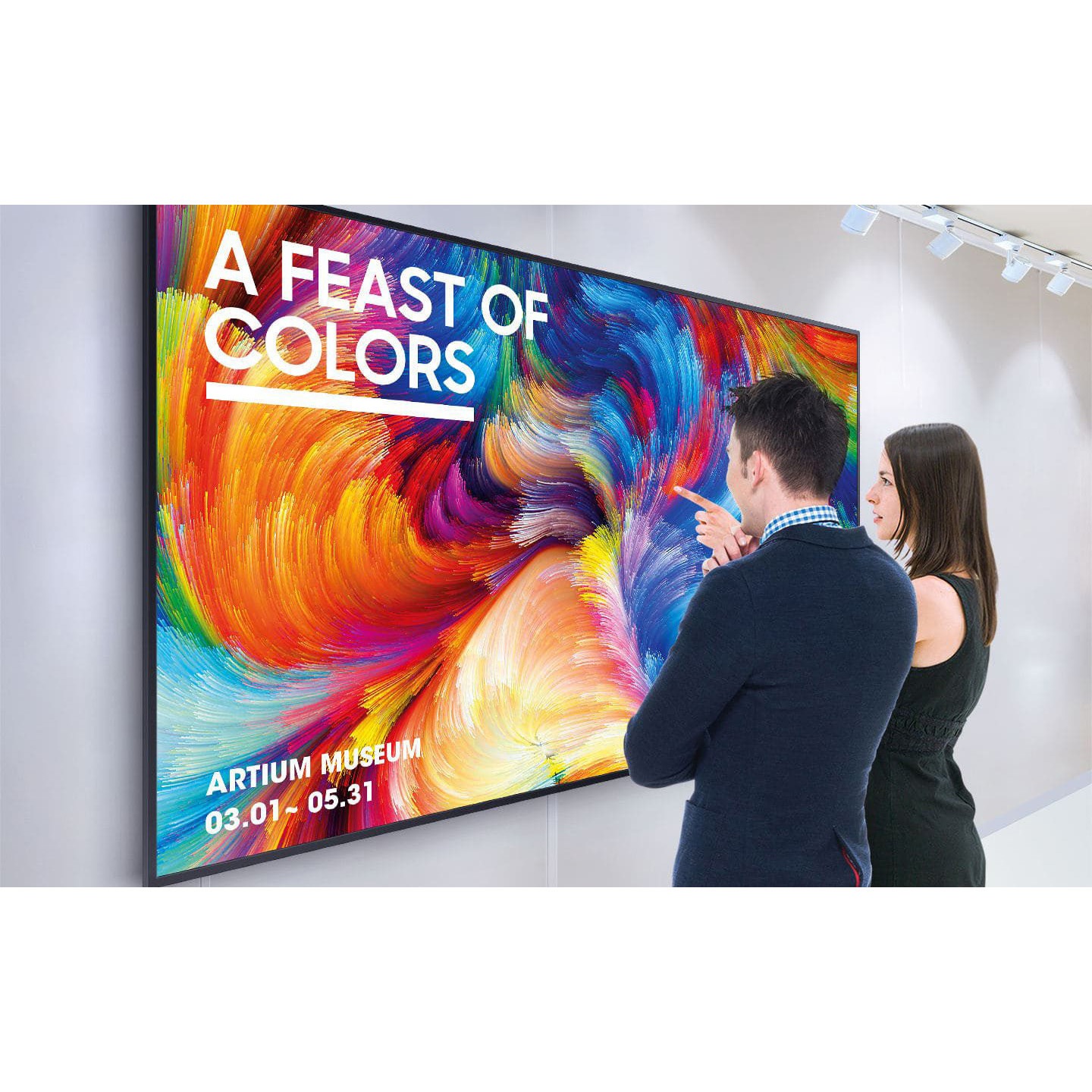 QH50C Samsung  QHC 50インチ 4K UHD 液晶ディスプレイ Samsung VESAマウント200×200mm  QH50C 109,890円