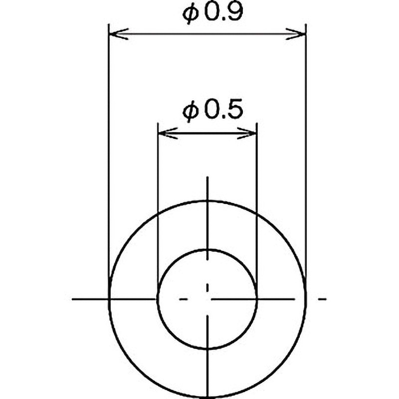 CPE-050910P メカニカルパーツ(光ファイバー保護チューブ) CPE-000000P 廣杉計器 1本 CPE-050910P