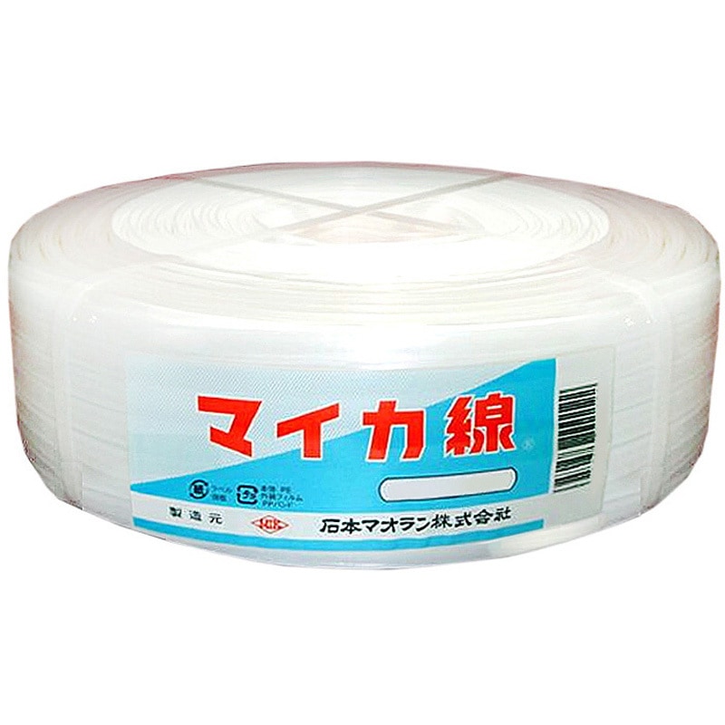 マイカ線 石本マオラン LDPE・HDPE複合 長さ500m幅10mm - 【通販