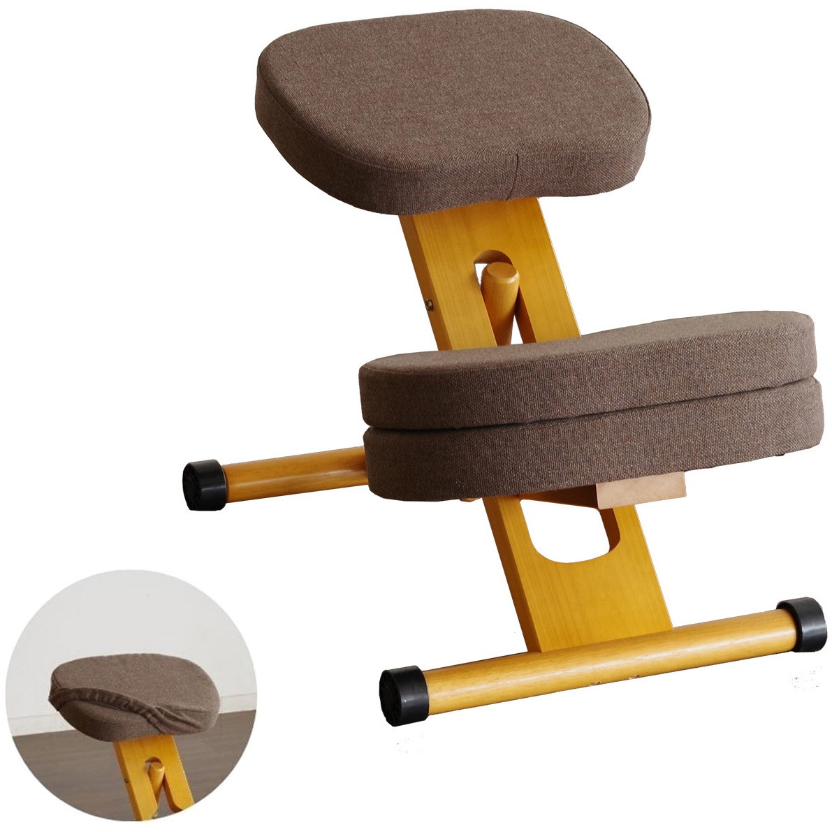 CH-Y88W 3TEN(BR) プロポーションチェア カバー付き 1台 ミヤタケ(宮武製作所) 【通販モノタロウ】 15,826円