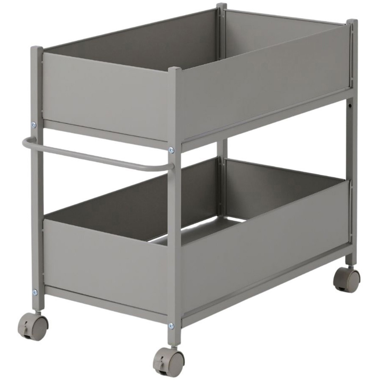 NOPR-7538(GG) 頑丈 収納ラック キャスター付き YAMAZEN(山善) 幅38cm