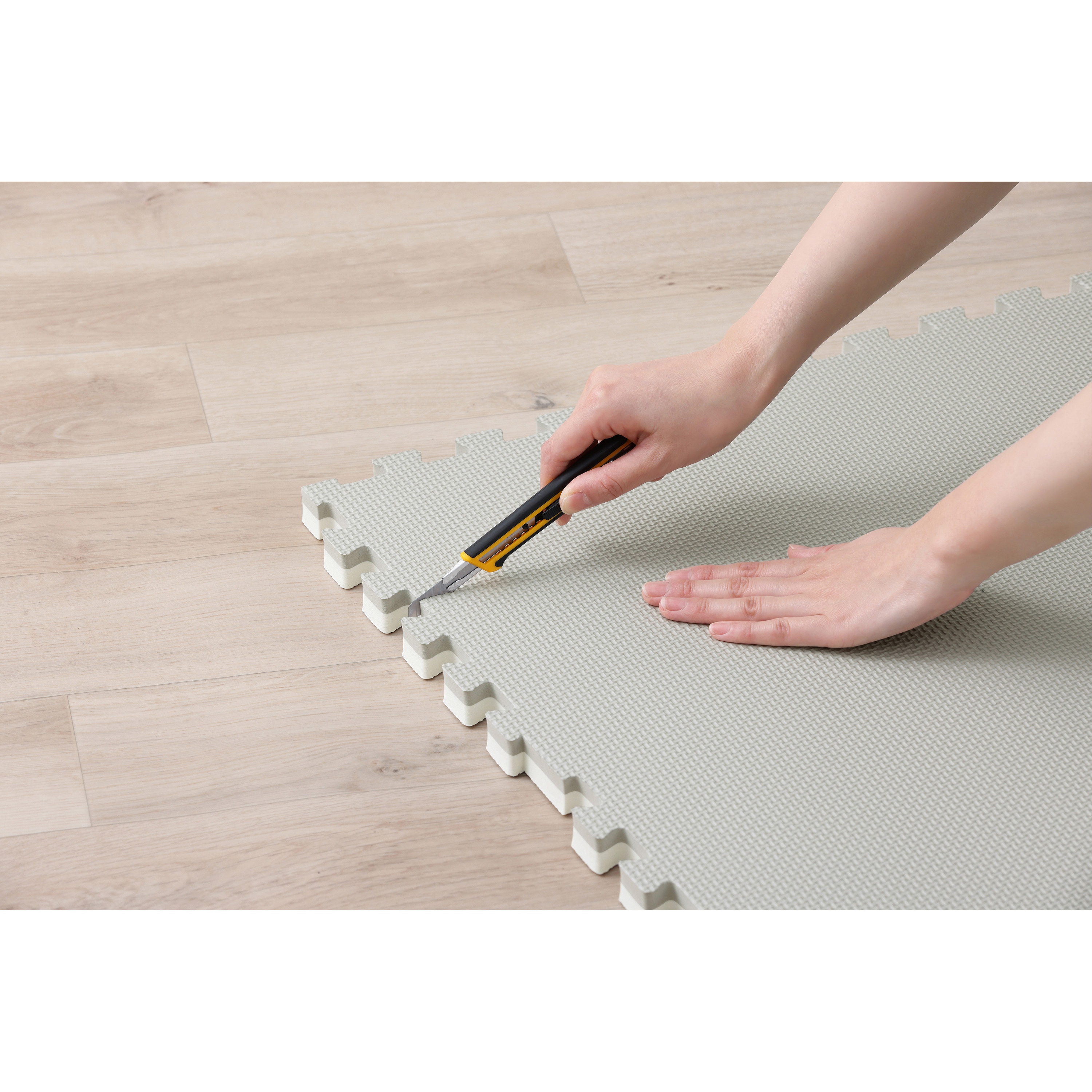 JMRV-69 リバーシブルジョイントマット60cm9枚 アイリスオーヤマ