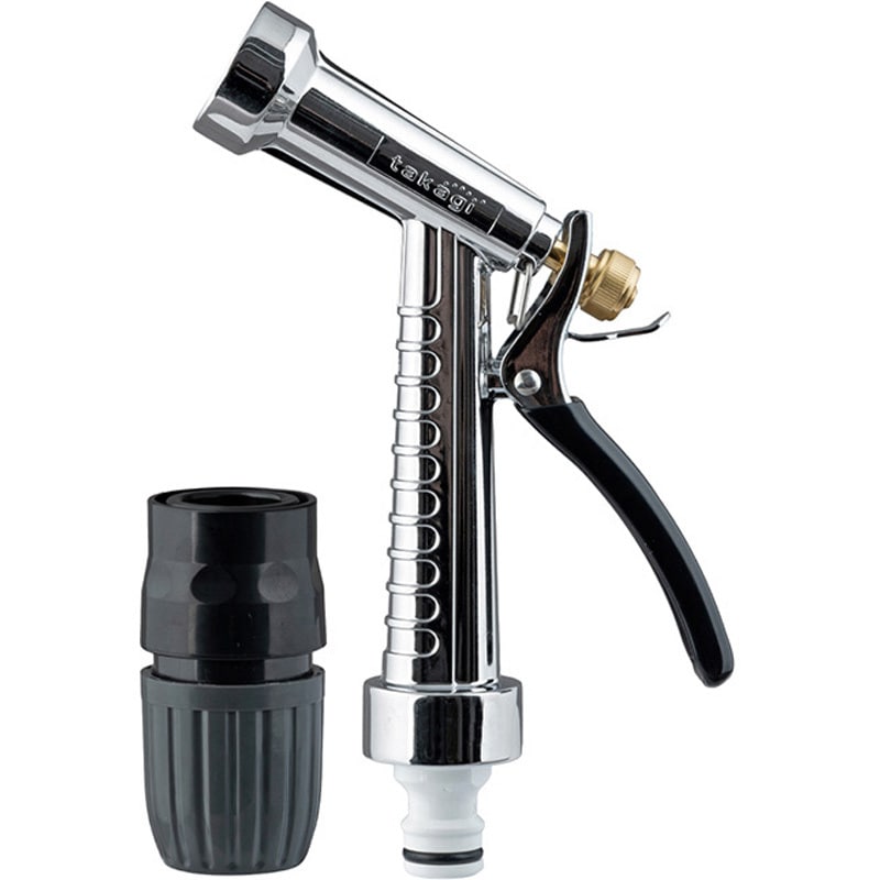 QG1140BK 散水ノズル メタルガンLIII(BK) タカギ パターン2種類 適合