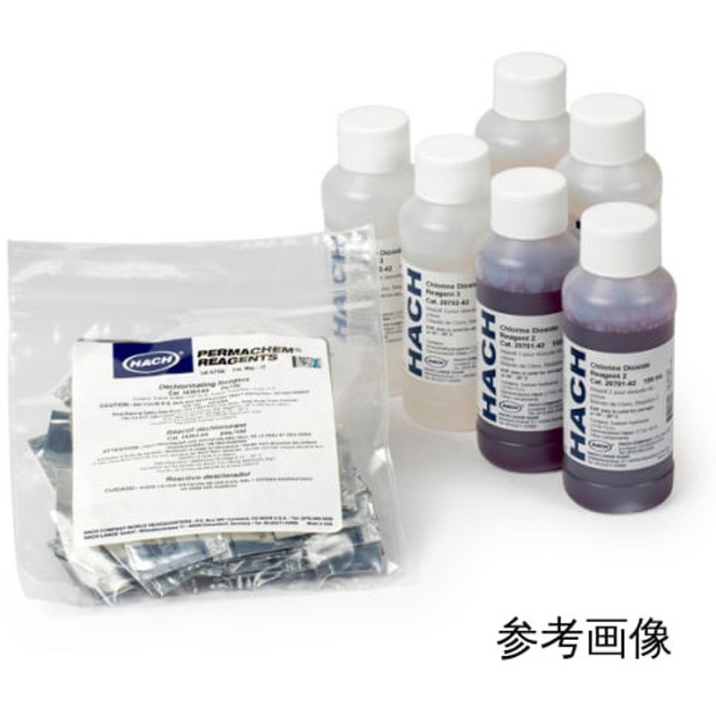 HACH0796 2242300 二酸化塩素試薬 LR Set 100回分 東亜DKK 冷暗所保管 クロロフェノールレッド法