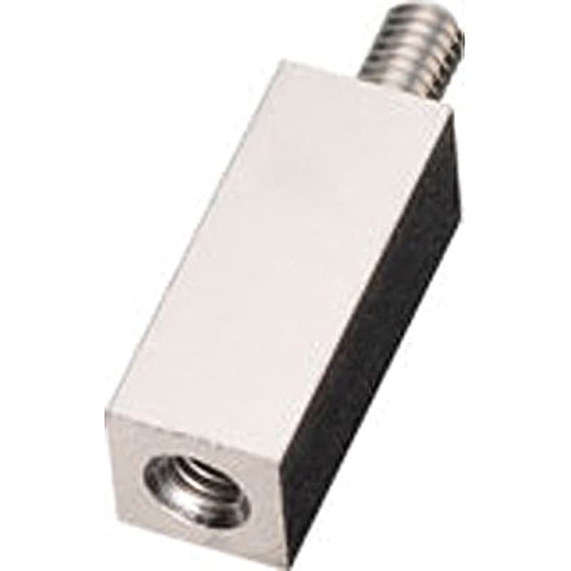 BQB-460E 黄銅スペーサー(四角) / BQB-E 廣杉計器 オネジ/メネジ ねじ径M4 1袋(50個)