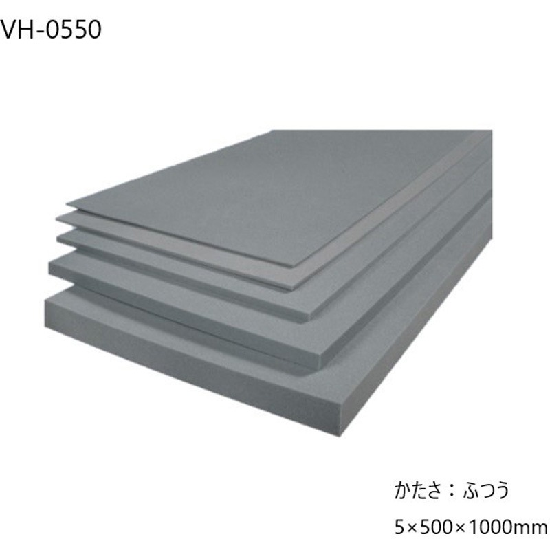 VH-0550 軟質カッティングクッション 信栄物産 厚さ5mm幅500mm長さ1000m  VH-0550