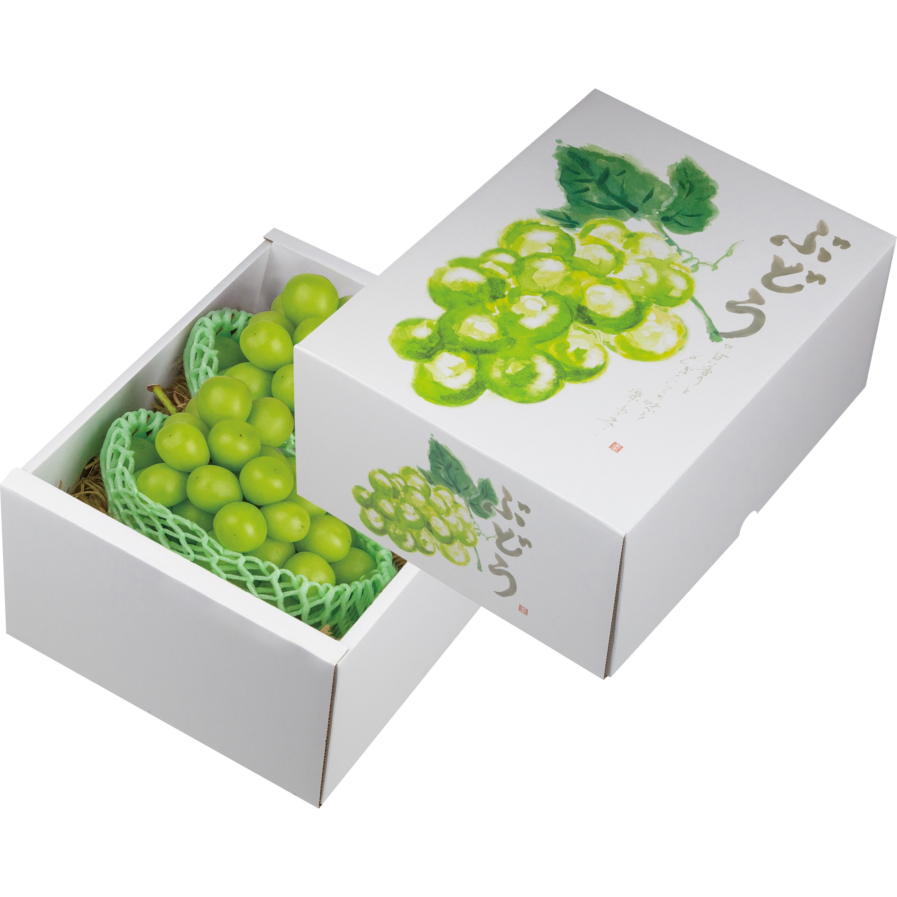 L-2501 もぎたてのぶどうグリーン ヤマニパッケージ 1ケース(40枚) L-2501