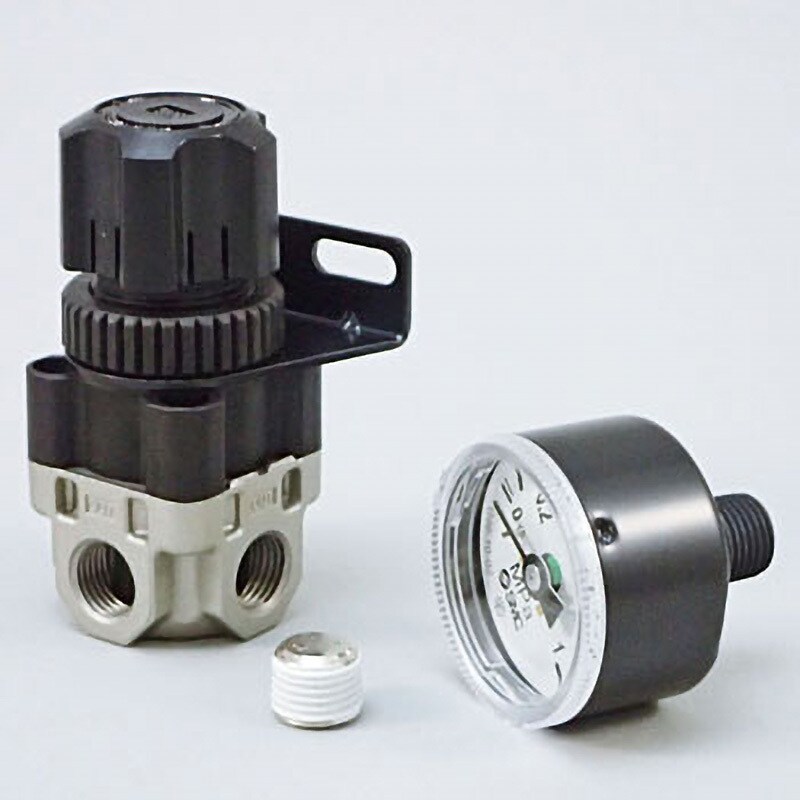 小型減圧弁 ARX20 ねじの種類G 圧力計 管接続口径G1/4