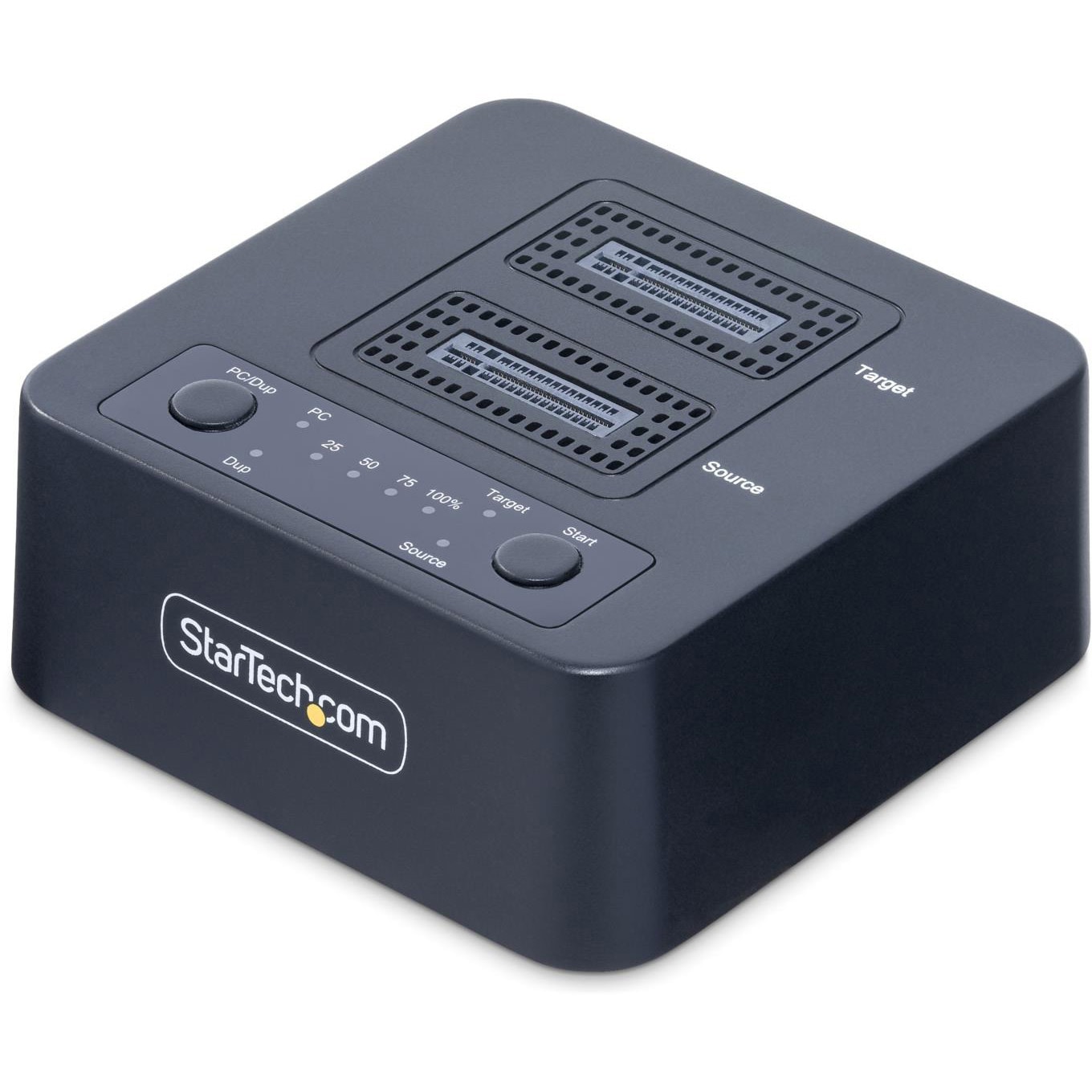 M2-HDD-DUPLICATOR-N1 M.2 NVMe SSDスタンド/1対1/独立型 コピー機/最大90GBpm/USB 3.2 Type-A Type-C接続対応(20Gbps)/デュアルベイ クローン デュプリケーター 1個 StarTech.com 【通販モノタロウ】