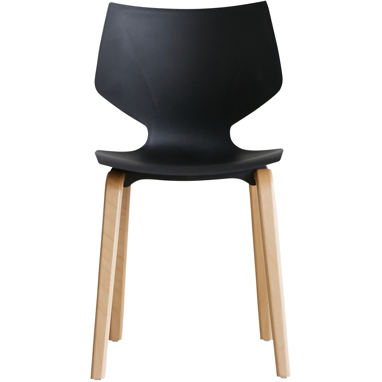 フルールチェア BK色 フルールチェア 関家具(yuu/CRASH/クラッシュ) 幅440mm奥行530mm高さ815mm 1セット(2脚)