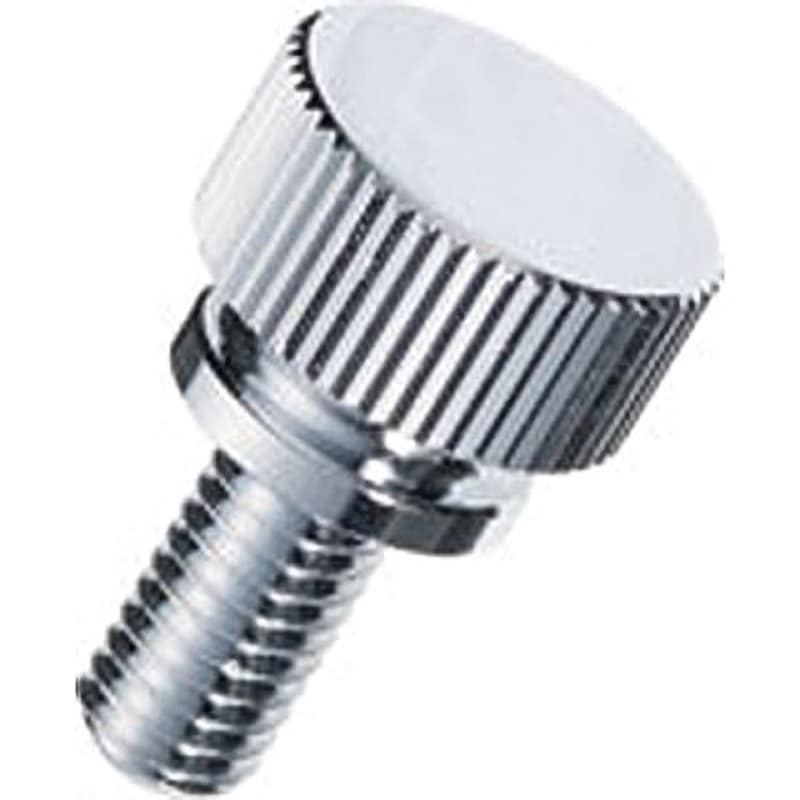 NB-206BCC ローレットツマミ・ナット(黄銅ローレットツマミ) NB-200CCシリーズ 廣杉計器 おねじ(段付) ねじの呼びM2.6取付長6mm 1袋(50個) NB-206BCC