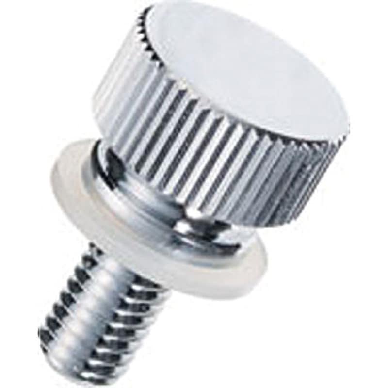 NB-212BCC-N ローレットツマミ・ナット(黄銅ローレットツマミ) NB-200CC-Nシリーズ 廣杉計器 おねじ(段付) ねじの呼びM2.6取付長12mm 1袋(50個)