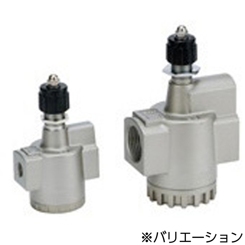 AS500-06-H 標準タイプスピードコントローラ大容量インラインタイプ (AS5～) 1個 SMC 【通販モノタロウ】