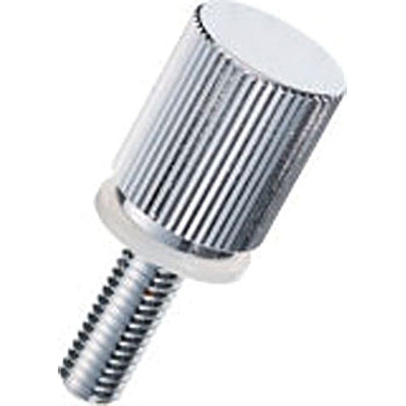 NB-612Z15DC-N ローレットツマミ・ナット(黄銅ローレットツマミ) NB-600DC-Nシリーズ 廣杉計器 おねじ(段付) ねじの呼びM6取付長12mm 1袋(50個)